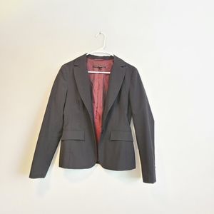 SANDRA ANGELOZZI Tailored Black Blazer Jacket Coat size 34